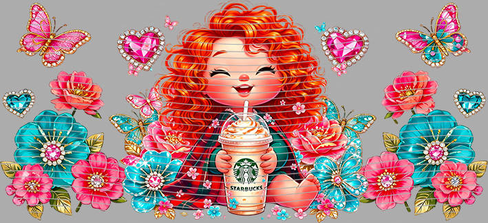 16oz Disney style-D-2999